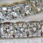 â–ˆ$4800 1.60CT DIAMONDS CLASSIC BUTTON HOOP DIAMOND EARRINGS G/VS FULL CUTS 14KT