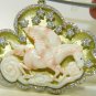 &acirc;��$25000 3D HUGE NATURAL CARVED CORAL DIAMONDS PENDANT 18KT PEGASUS &acirc;��