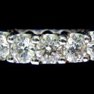 $33,000 6.60ct. DIAMOND ETERNITY RING U SHAPE SHARING / COMMON PRONG BAND VS