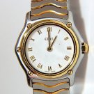 18KT EBEL WAVE WATCH STAINLESS STEEL