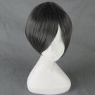 Black Butler Kuroshitsuji Ciel Phantomhive short Black Gray anime Cosplay wig