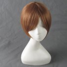 Kuroko's Basketball Aida Riko Short Brown Anime Cosplay Party Full Wig