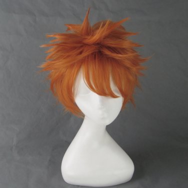 Haikyuu hinata shyouyou orange anime cosplay short wig