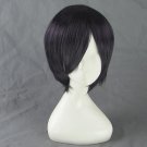 Tokyo Ghoul Kirishima Touka Wig Synthetic Short Black Purple Straight Anime Cosplay Wig