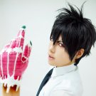 Jigoku Sensei Nube short black anime cosplay party full wig