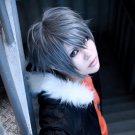 Togainu no Chi Akira short gray anime cosplay wig