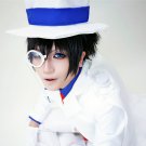 Kid the Phantom Thief Kaitou Kiddo short black anime cosplay party full wig