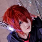 Nico magnet SEKIHAN short red anime cosplay party full wig