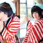 Ikoku Meiro no Kurowaaze Yune short black anime cosplay party full wig