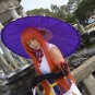GINTAMA silver soul The Final Chapter Kagura long 100cm straight orange anime cosplay party full wig