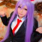 TouHou Project Reisen Udongein Inaba long straight light purple anime cosplay party full wig