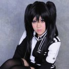D.Gray-man Lenalee Lee long black 70cm ponytails anime cosplay party full wig