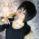 DuRaRaRa!! Orihara Izaya short black anime cosplay party full hair wig