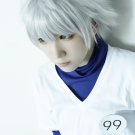 HUNTER HUNTER Killua Zoldyck Short white anime cosplay party full hair wig