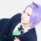 Starry Sky Tsubasa Amaha short purple anime cosplay party full hair wig