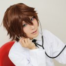 Kakumeiki Valvrave Tokishima Haruto Sawada Tsunayoshi short brown anime cosplay party full hair wig