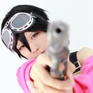 karneval GAREKI short black anime cosplay party full hair wig