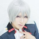 Kakumeiki Valvrave L-ELF Karlstein Ichimaru Gin short silver white anime cosplay party full hair wig