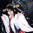 Collection Haruna long black straight cosplay wig 100cm