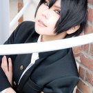 Katekyo Hitman Reborn Hibari Kyoya Black party hair short Cosplay Wig