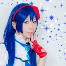 LoveLive! Sonoda Umi long 100cm straight dark blue anime cosplay full wig