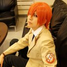 Angel Beats OtonashiYuzuru short orange cosplay wig