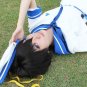 Free Haruka Nanase Anime Short Black Straight Cosplay Party Hair Wig