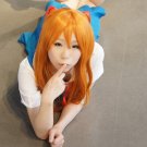 EVA Asuka Langley Soryu Orange 60cm Long Straight Anime Cosplay Wig