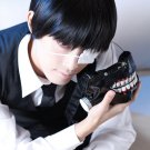 Tokyo Ghoul 	Ken Kaneki short black cosplay costume wig + Eye mask