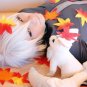 Hiiro no Kakera Yuuichi Komura short silver white cosplay wig
