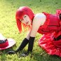 Black Butler Madam Red short red cosplay wig