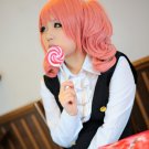 Inu x Boku SS Secret Service Roromiya Karuta Pink Full Cosplay Party Hair wig