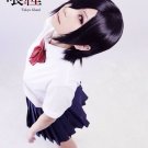 Tokyo Ghoul Kirishima Touka Wig Synthetic Short Black Purple Straight Anime Cosplay Wig