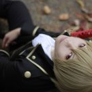 Gin Tama Okita Sougo short tea brown cosplay wig