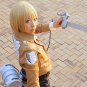 Attack on Titan Armin Arlart golden short BOBO Cosplay wig costume