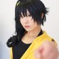 Araragi Tsukihi Araragi Koyomi long black 80cm cosplay wig
