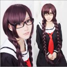 Danganronpa Dangan-Ronpa Tōko Fukawa Long 100cm Braids Costume Cosplay wig