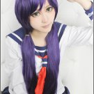 LOVE LIVE Toujou Nozomi Long Straight 100CM purple Cosplay wig costume + wig cap