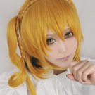 Kagerou Project KISARAGI MOMO braid blonde cosplay wig