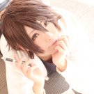 Sekai ichi Hatsukoi yoshino chiaki short brown anime cosplay wig