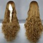 Code Geass Nunnally Sara Mudou 90cm long curly linen anime cosplay wig