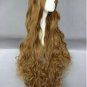 Code Geass Nunnally Sara Mudou 90cm long curly linen anime cosplay wig