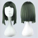 FATE ZERO Waver Velvet short 45cm dark green anime cosplay wig