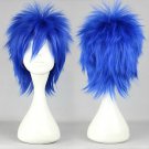 Gekkou kurenai VocAloid KAIKO short blue anime cosplay wig