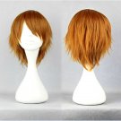 Panty & Stocking with Garterbelt Brief short red brown anime cosplay wig