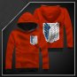 Attack on Titan Investigation Corps Anime Cosplay unisex long Sleeve Hoodie sweatshirt