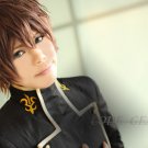 Code Geass Suzaku Kururugi knight of seven short brown anime cosplay wig