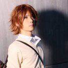 Akame ga KILL! Tatsumi short brown anime cosplay wig