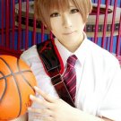 Kuroko No Basketball Sakurai Ryo short tea brown anime cosplay wig