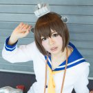 kantai collection Yukikaze short brown anime cosplay wig